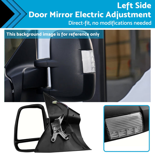 LH Door Mirror Electric Adjustment Driver Side Suitable For LDV V80 13 on-1