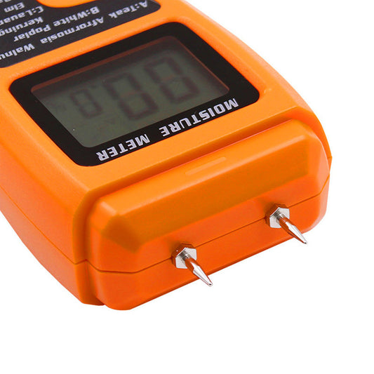 Wood Moisture Meter Damp Detector Digital LCD Timber Humidity Tester Analyzer-1