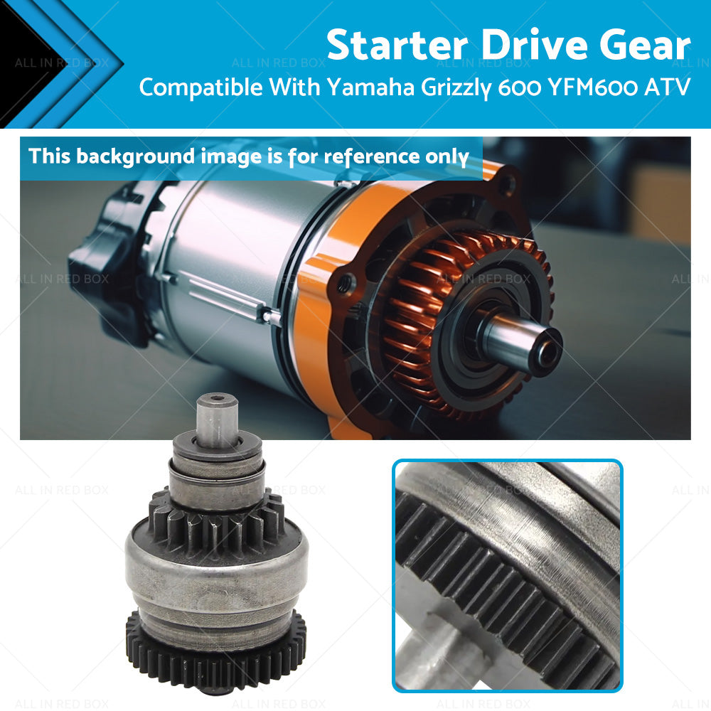 Starter Drive Gear Suitable For YAMAHA GRIZZLY 600 YFM600 1998-2001 ATV-0