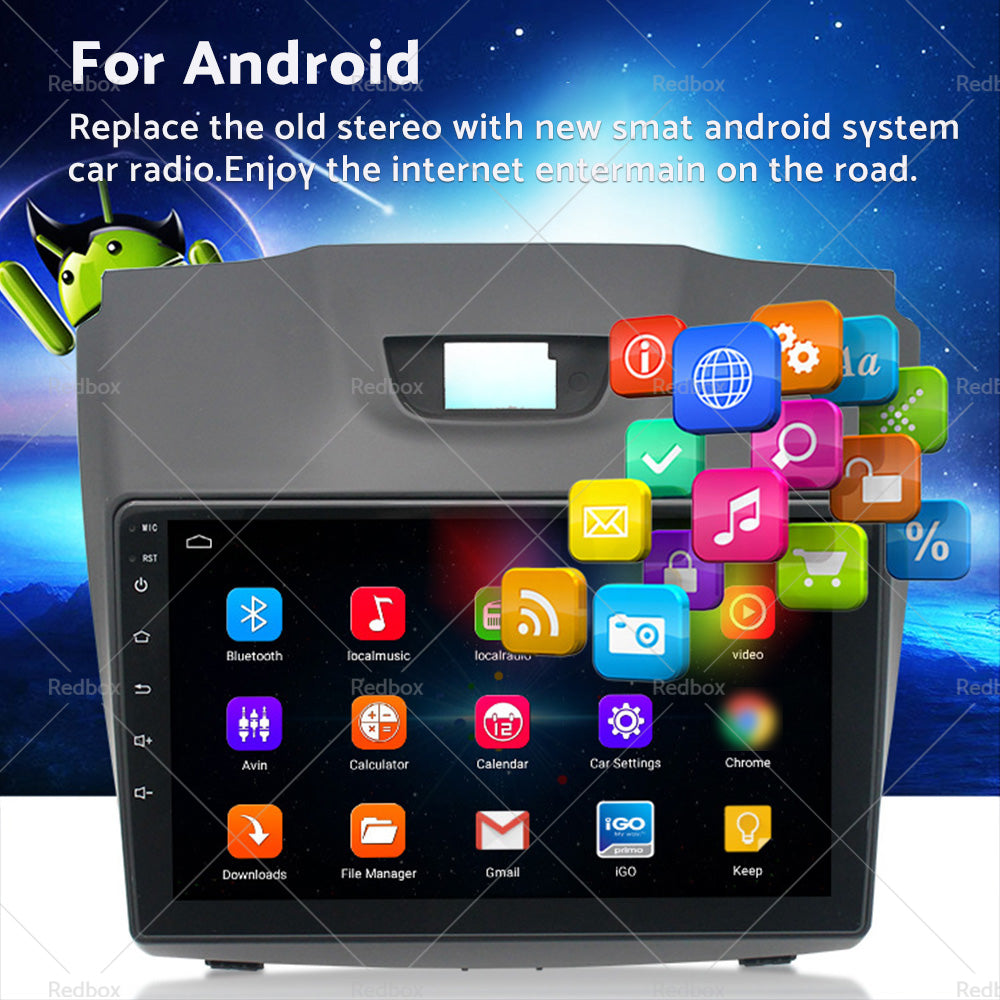 32GB Car Radio Android 11 Apple Carplay GPS Navi Suitable For Holden Colorado RG-3