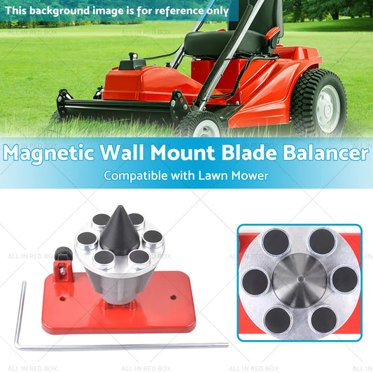 Magnetic Wall Mount Blade Balancer Suitable for 339075B Lawn Mower 42-047-1