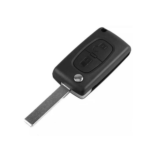 Remote Car Key Fob 2-Buttons 433FSK Suitable for Peugeot 207 307 308 407 807-0