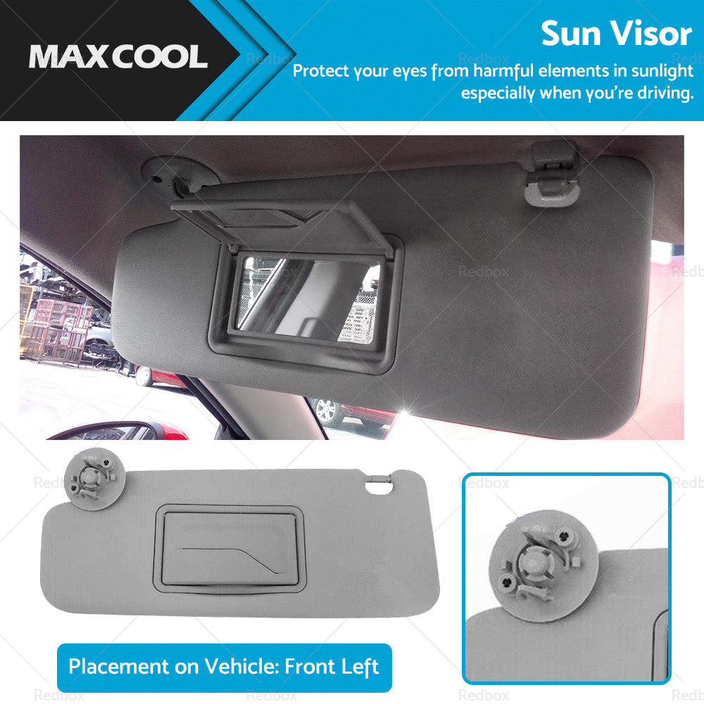 Sun Visor Passenger Left Side Suitable For Holden Barina TM 2011-2018 9532750-0
