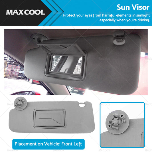 Sun Visor Passenger Left Side Suitable For Holden Barina TM 2011-2018 9532750-0
