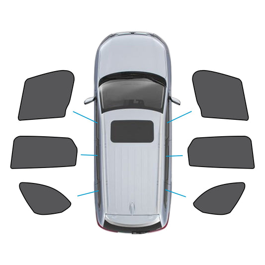 6x Car Window Sun Shades Suitable for Mazda CX-9 CX9 16-25 UVA & UVB Protection-0