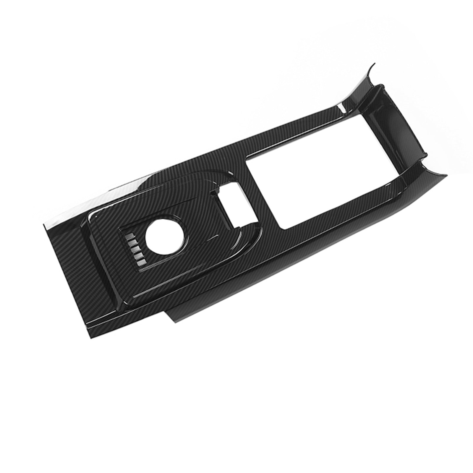 Centre Console Trim Suitable for Land Rover Discovery Sport 15-18 Carbon Fiber-2