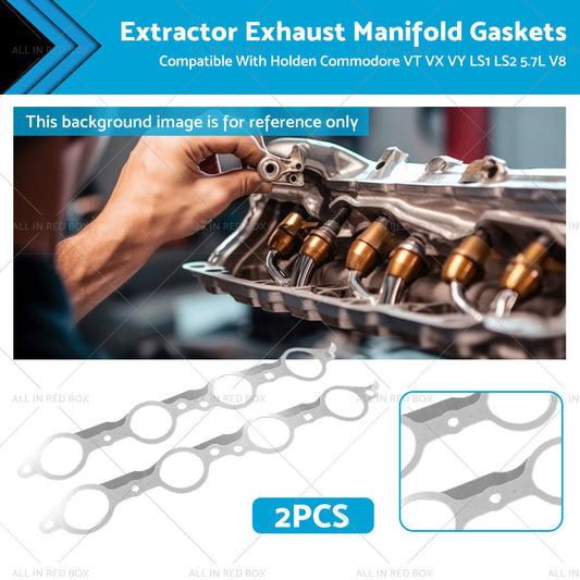 Extractor Exhaust Manifold Gaskets Suitable For Holden Commodore VT VX VY 5. 7 V8-0