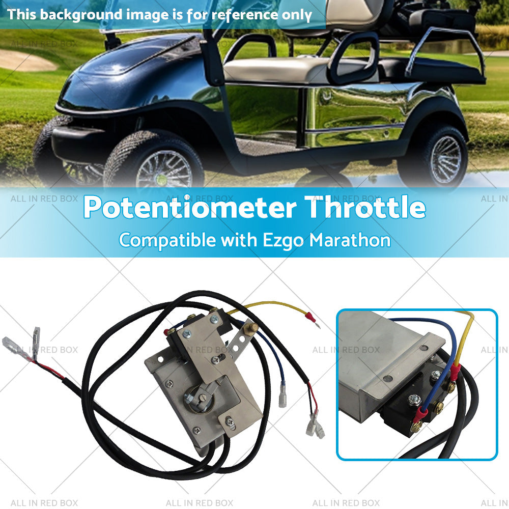 Pot Box Potentiometer Throttle EV Suitable For Ezgo Marathon 90-94 PB-6 27094G01-2