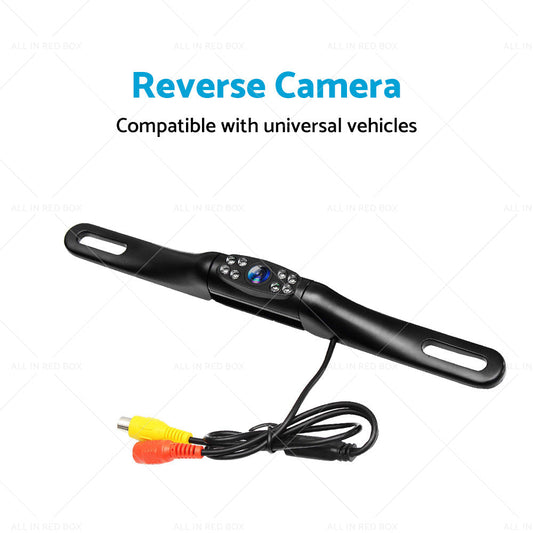 170 Angle Car Rear View Reversing HD Camera Back Up Parking Number Plate Night Vision-1