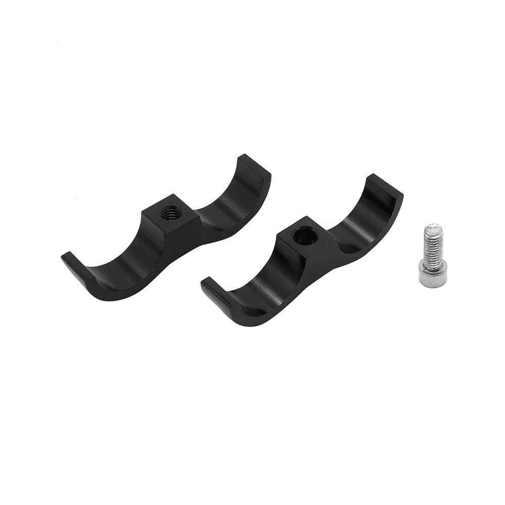 10x AN8 8AN Nylon Braided Stainless Steel Fuel Oil Line Hose Separator Clamp-2