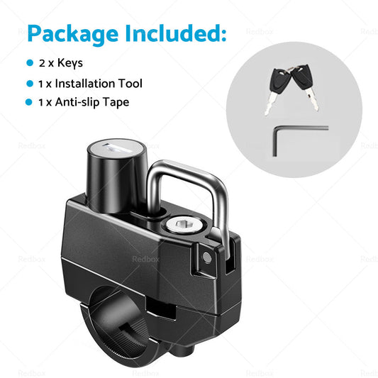 Motorcycle Helmet Lock 22mm 25mm Handlebar Frame Tube Suitable For Harley-1