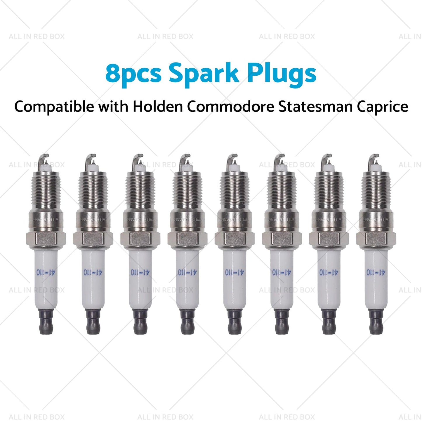8x Iridium Spark Plug Suitable for Holden VT VX VY VZ VE VF SS V8 LS1 LS2 LS3-3