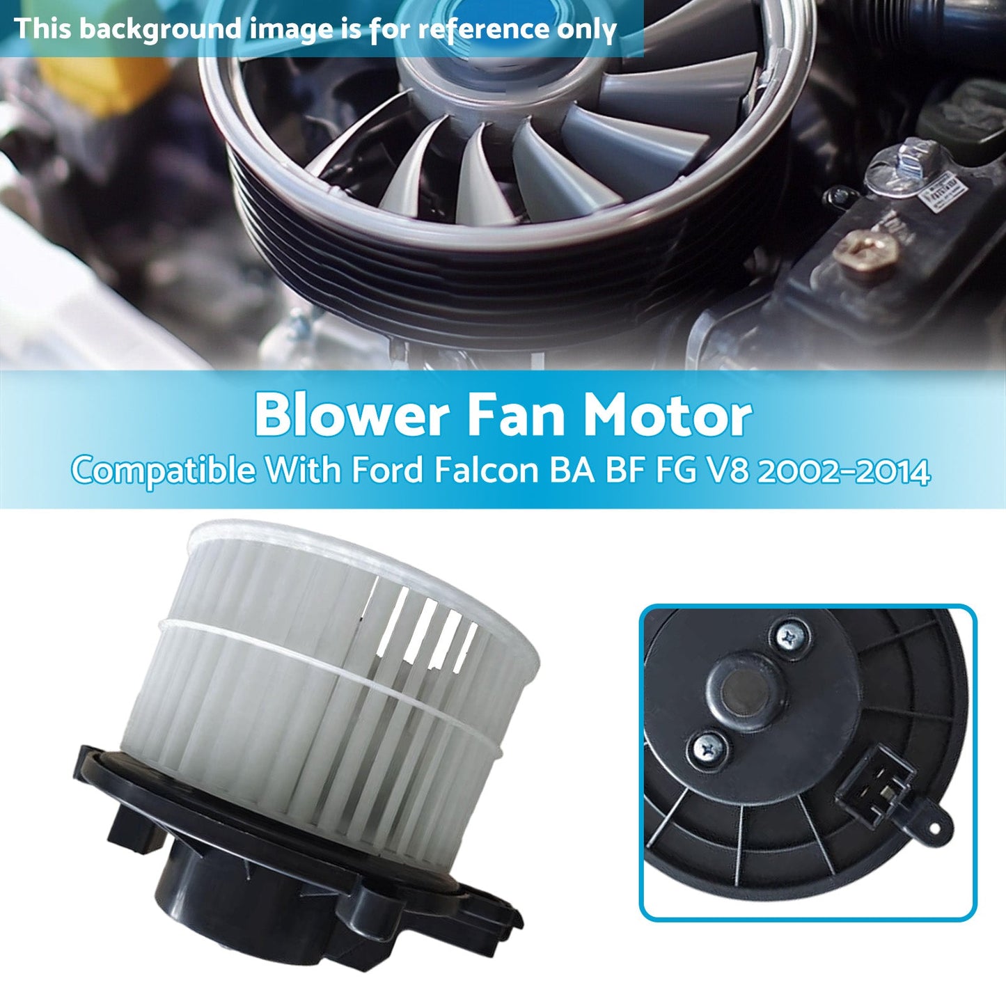 HVAC Blower Fan Motor Dashboard Suitable For Ford Falcon BA BF FG 6Cyl V8 02-14-2