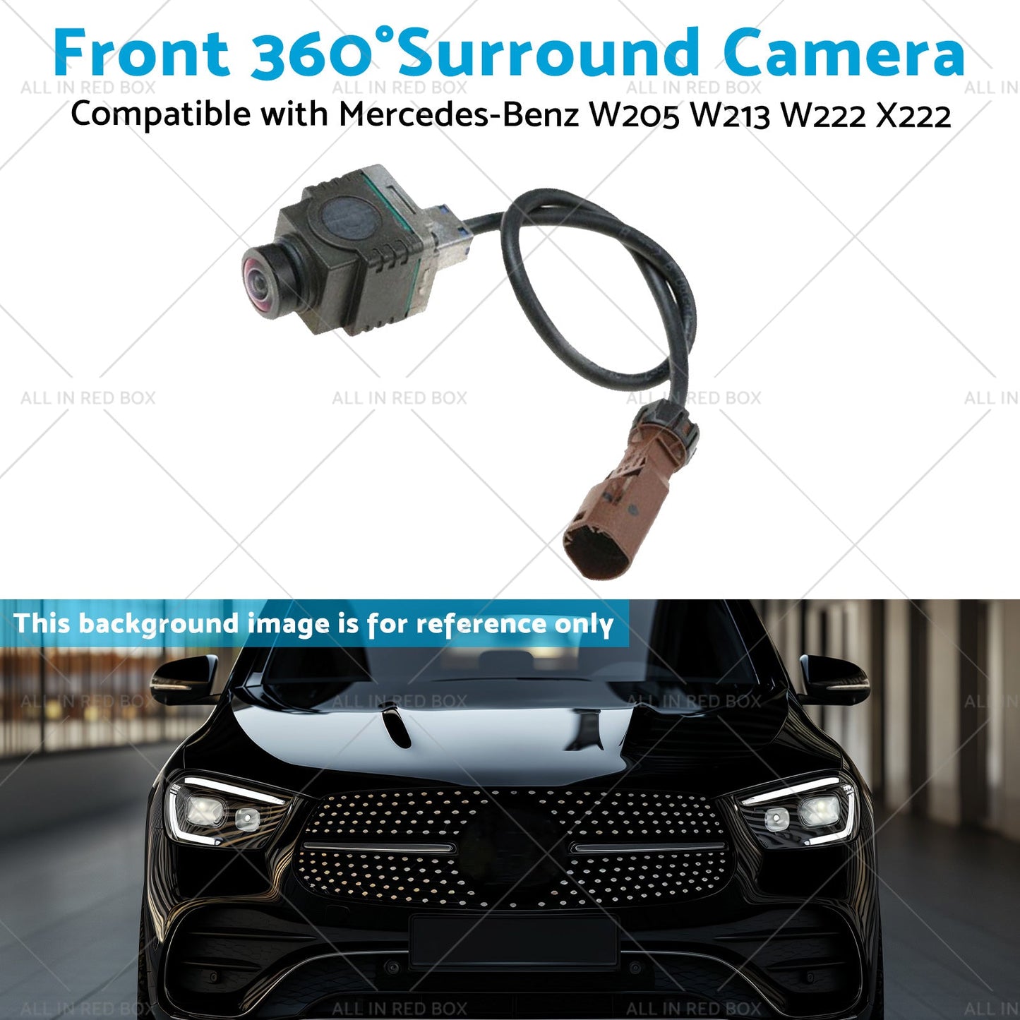 Front 360 degree angle Surround Camera Suitable for Mercedes-Benz W205 X222 W213 W222 14-20-4