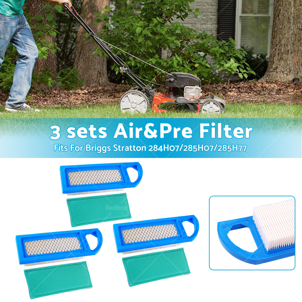 3x Air Pre Filter for 14-19. 5HP Briggs I or C and Intek Motors 698083 697634 697014-1