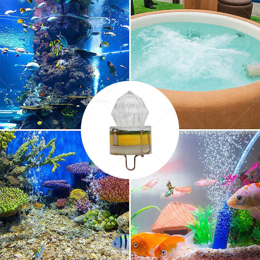 LED Flash Fishing Light Deep Drop Underwater Squid Strobe Bait Lure Lights Lamp-0