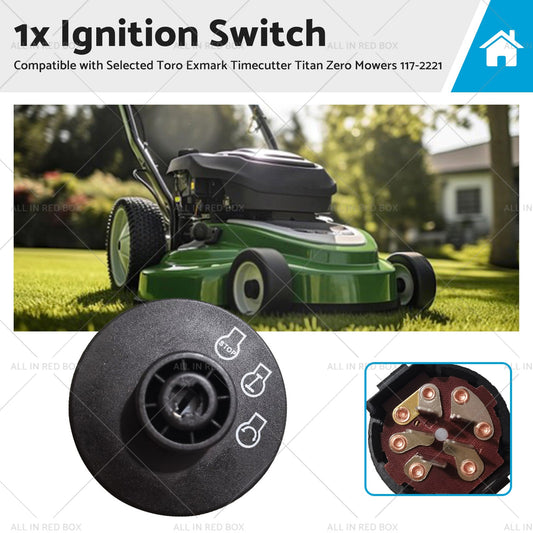 Ignition Switch Suitable for Toro Titan Zero Exmark Timecutter  Mowers 117-2221-0