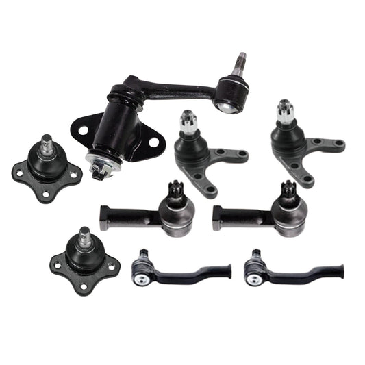 Ball Joint Tie Rod End Idler Pitman Arm Kit Suitable for Mazda B2600 UF 1989-98-0