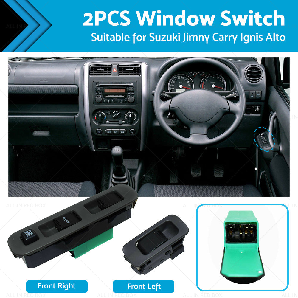 Front LR Window Switch Suitable for Suzuki Jimny FJ 37990-81A20 37995-75F00-P4Z-0