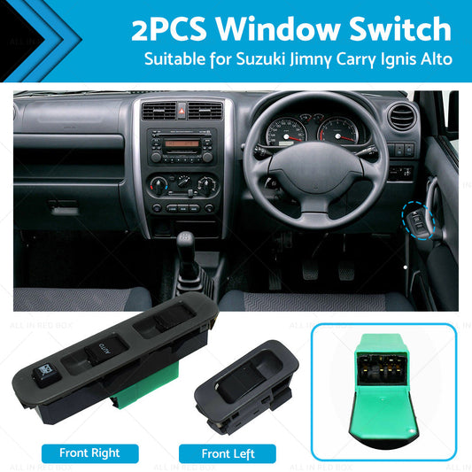 Front LR Window Switch Suitable for Suzuki Jimny FJ 37990-81A20 37995-75F00-P4Z-0