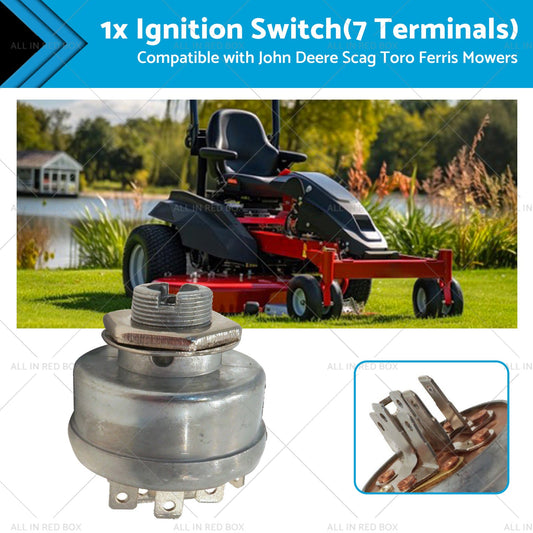 Ignition Switch Ride On Mower Suitable for Husqvarna  and  Murray 1994 onwards 532-0