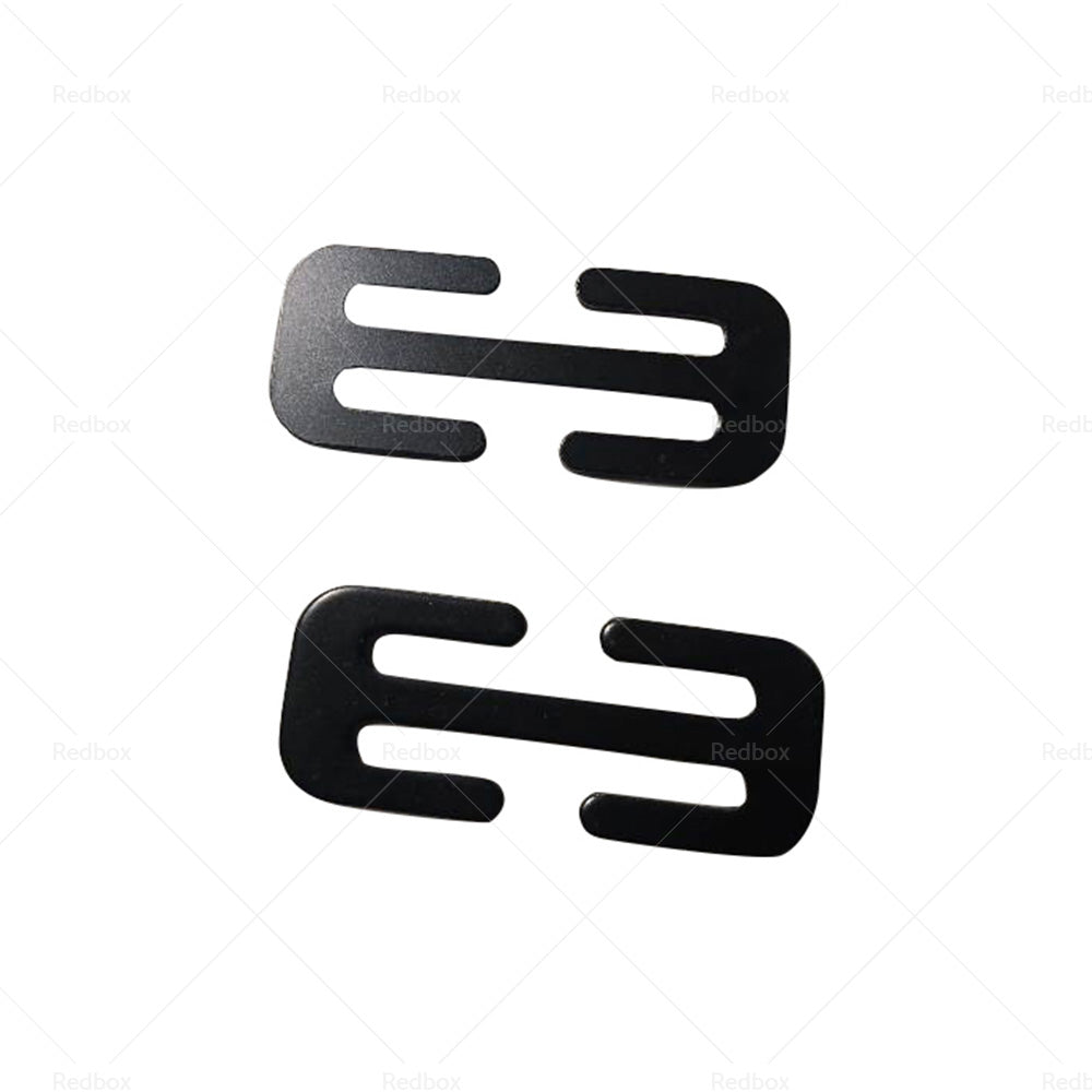 2x Locking Clip Metal Automotive Type Car Safety Seat Belt Steel Adjuster-2