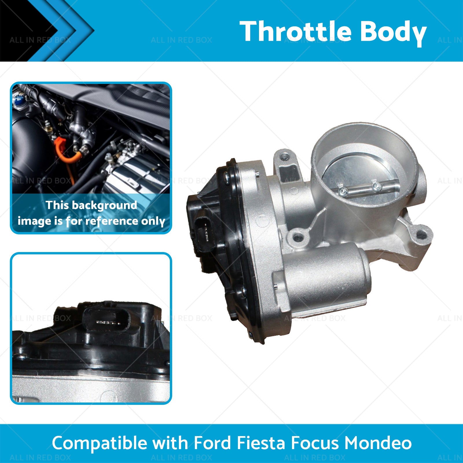 Throttle Body 1537636 Suitable For Ford Fiesta Mondeo Focus 2. 0L 2003-2012-1