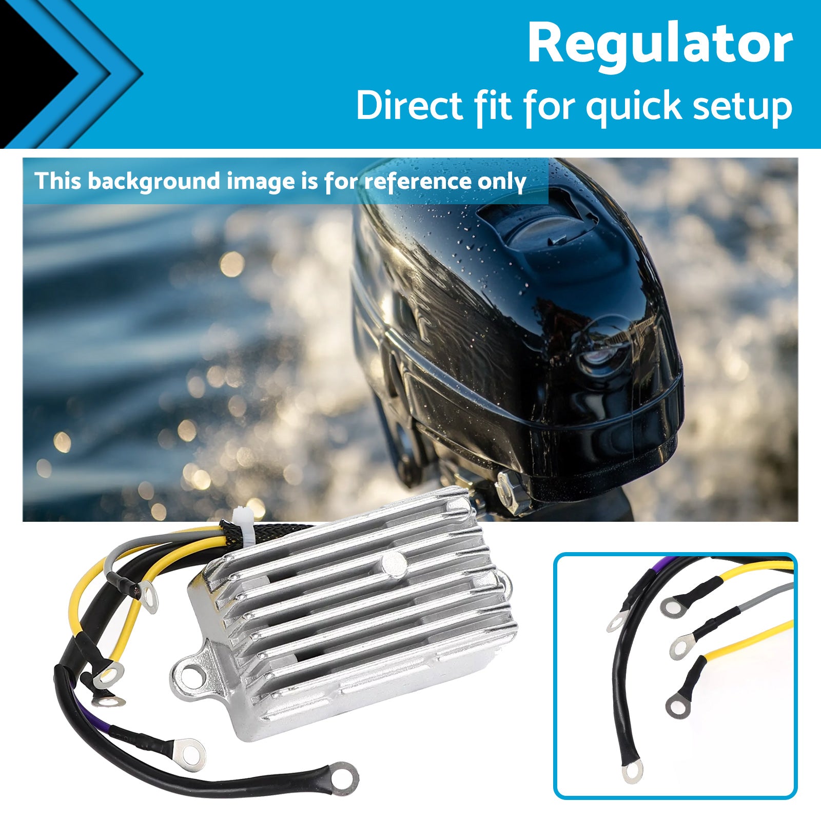 Regulator Suitable For Johnson Evinrude 40 45 HP 92-95 0585001 0584476 1934476-1
