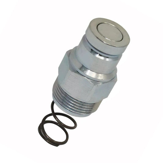 3/8in Hydraulic Male Drain Line Flat Face Quick Coupler Suitable For Bobcat 7246798-0