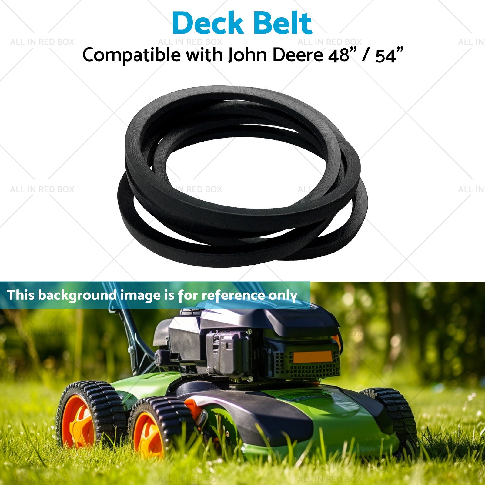 Deck Belt Suitable for John Deere 48inch   54inch Cut ZTrak Z355R GX26422 Z355E Z365R-3