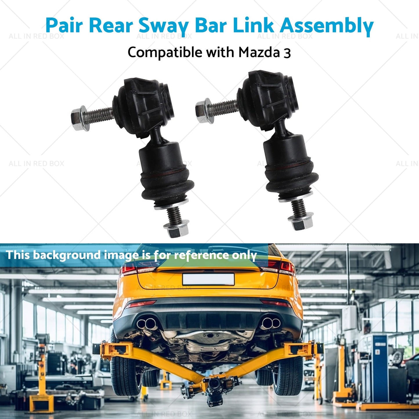 Rear Sway Bar Link Assembly Stabilizer Link Suitable for Ford Focus Mazda 3-4