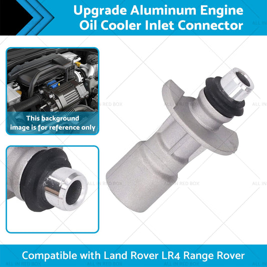 Aluminum Engine Oil Cooler Pipe Suitable for Land Rover LR4 Range Rover Sport-1
