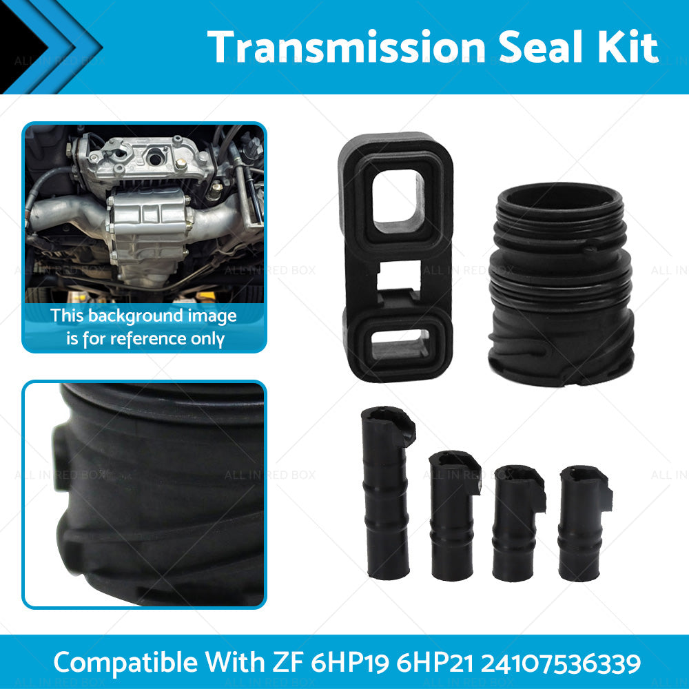 6PCS Transmission Seal Kit Set Suitable For ZF 6HP19 6HP21 24107536339-0