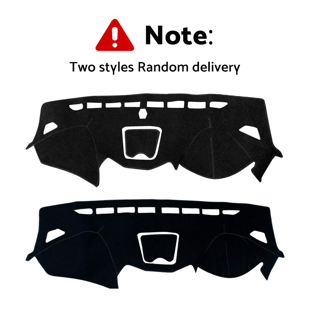 Non-Slip Dash Mat Dashboard Cover Suitable For Hyundai Santa Fe DM 2013-2018 Black-4