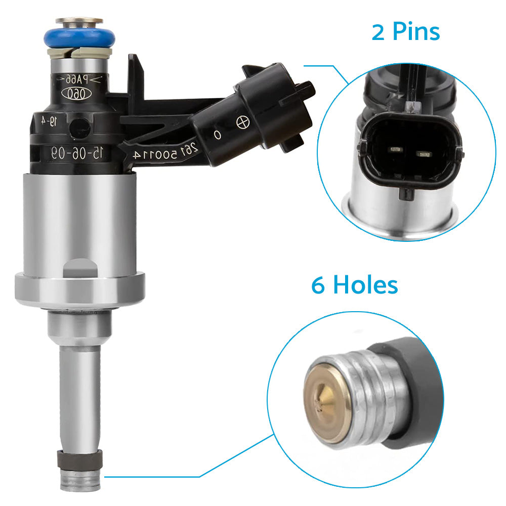 6PCS Fuel Injector Suitable For Holden Commodore VE Caprice WM 3. 6L V6 12632255-2