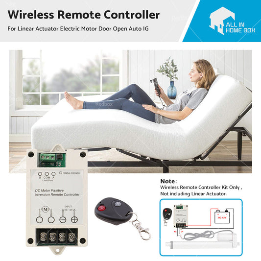 Wireless Remote Controller for Linear Actuator Electric Motor Door Open Auto IG-0