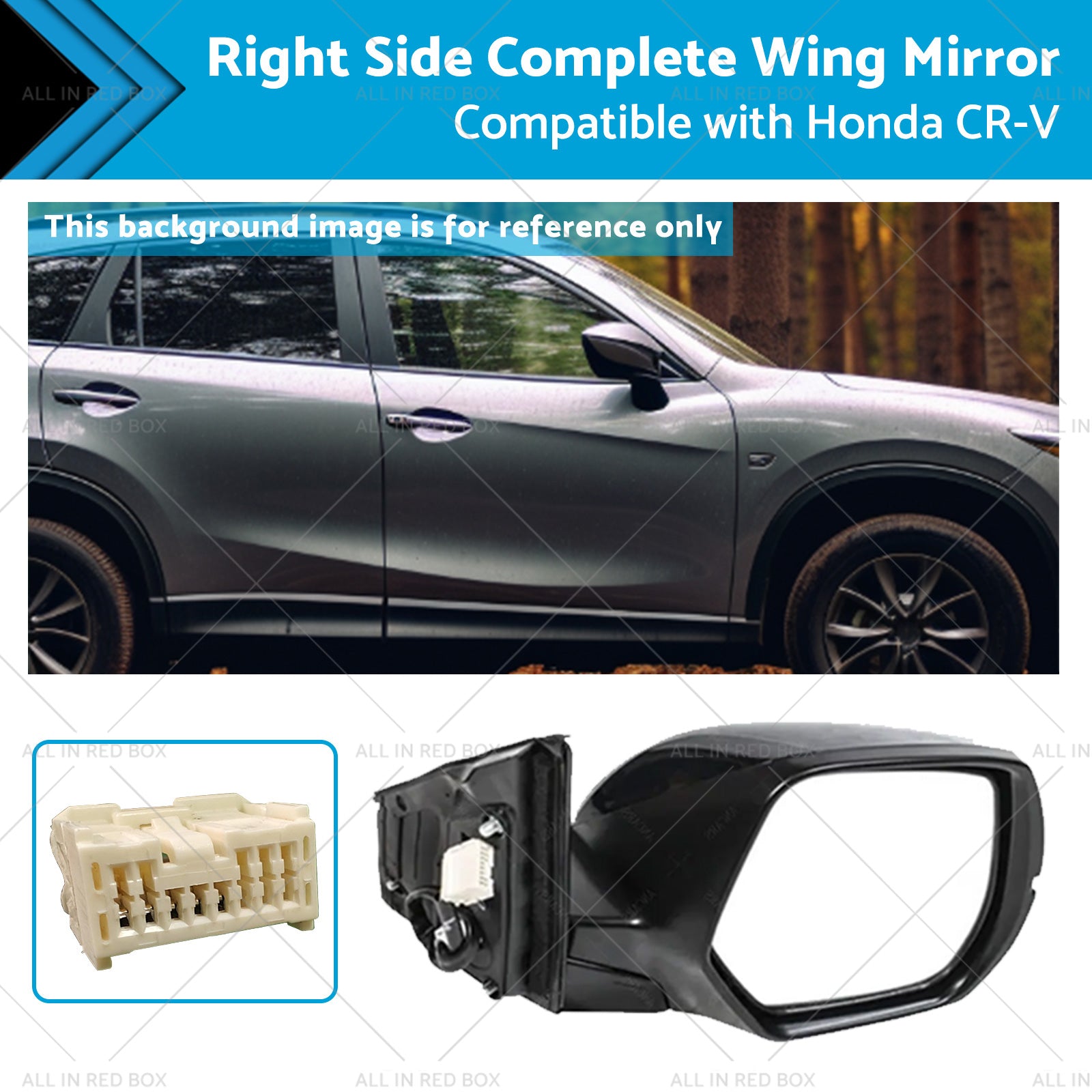 Right Door Mirror Suitable for Honda CRV CR-V RM 2012-2017 Blinker RH-0