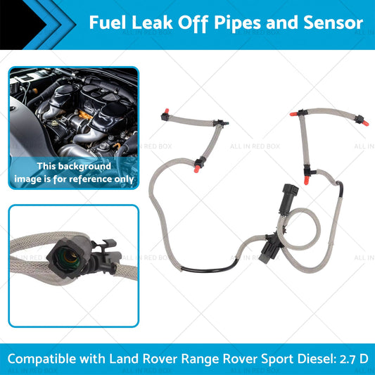 Fuel Leak Off Pipes and Sensor Suitable for Rover Range Rover Sport 2. 7 D 2. 7 TD-1