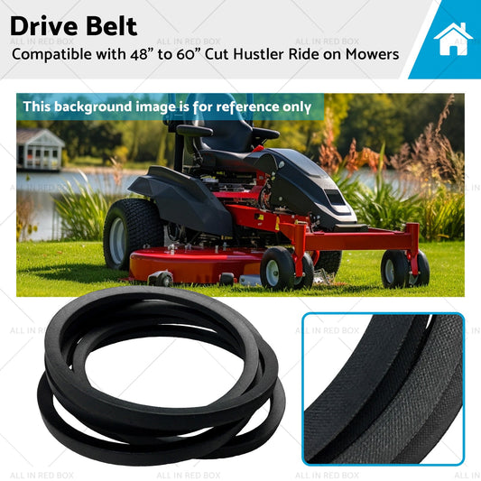 Drive Belt Suitable for 48inch 54inch 60inch Cut Hustler Ride on Mowers 600979 930115-0