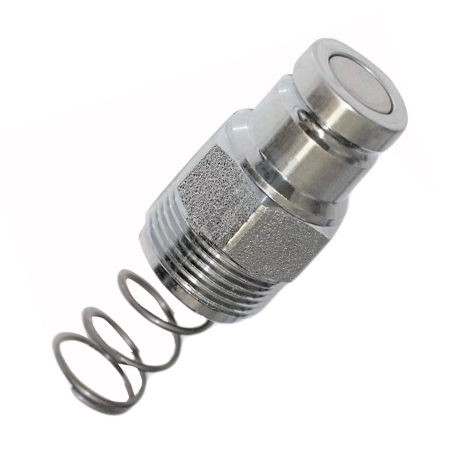 3/8in Hydraulic Male Drain Line Flat Face Quick Coupler Suitable For Bobcat 7246798-2