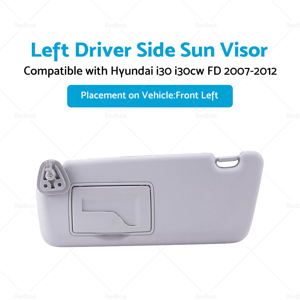 Left Passenger Side Sun Visor Shade Suitable For Hyundai i30 i30cw FD 2007-2012-1