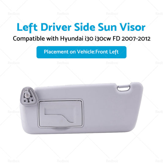 Left Passenger Side Sun Visor Shade Suitable For Hyundai i30 i30cw FD 2007-2012-1