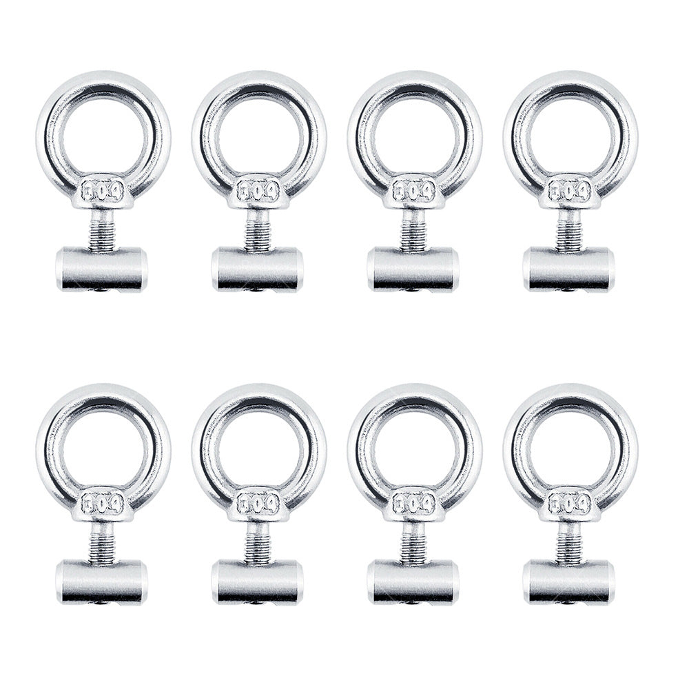 2 or 4 or 8PCS Awning Rail Stoppers Rail Track Screws for Boat Caravan Stainless Steel-1