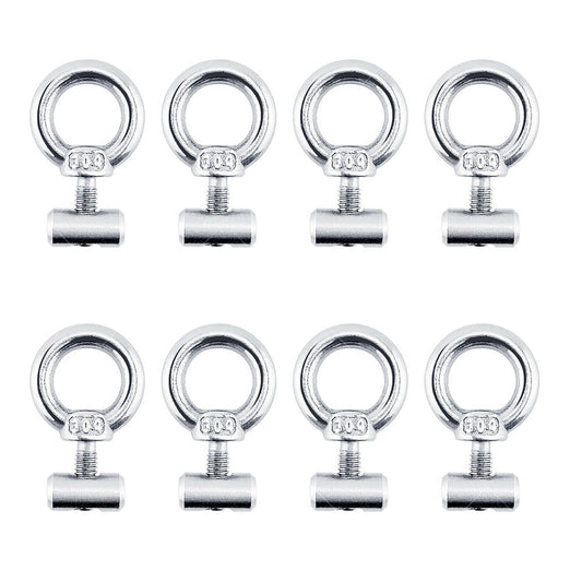 2 or 4 or 8PCS Awning Rail Stoppers Rail Track Screws for Boat Caravan Stainless Steel-1