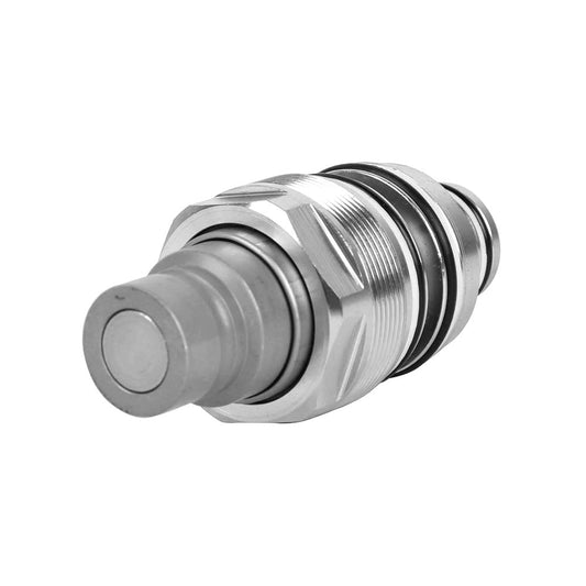 For Bobcat Male Hydraulic Flat Face Quick Coupler 6679837 46mm 1 13 or 16 inch  thread-1