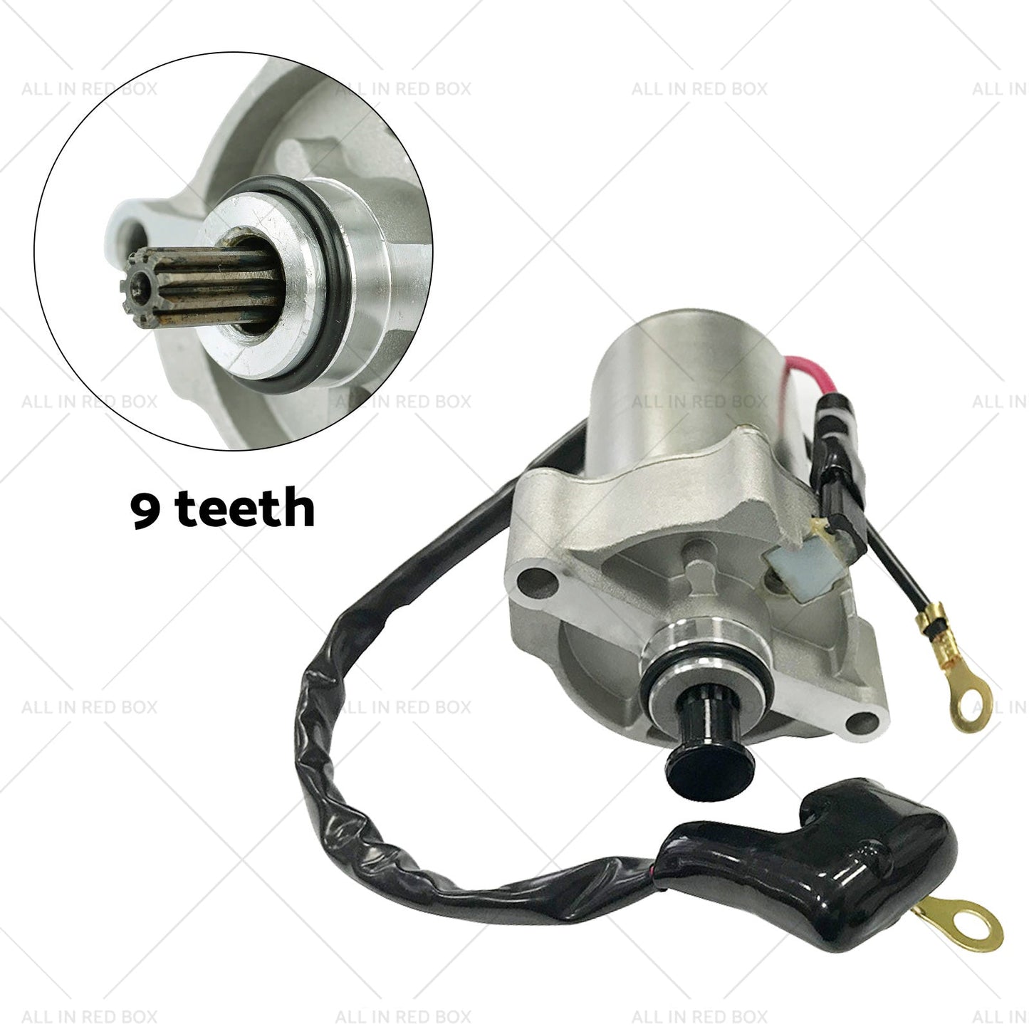 Starter Motor Suitable for Yamaha Raptor 90 YFM90R 2009–2018 90cc ATV-2