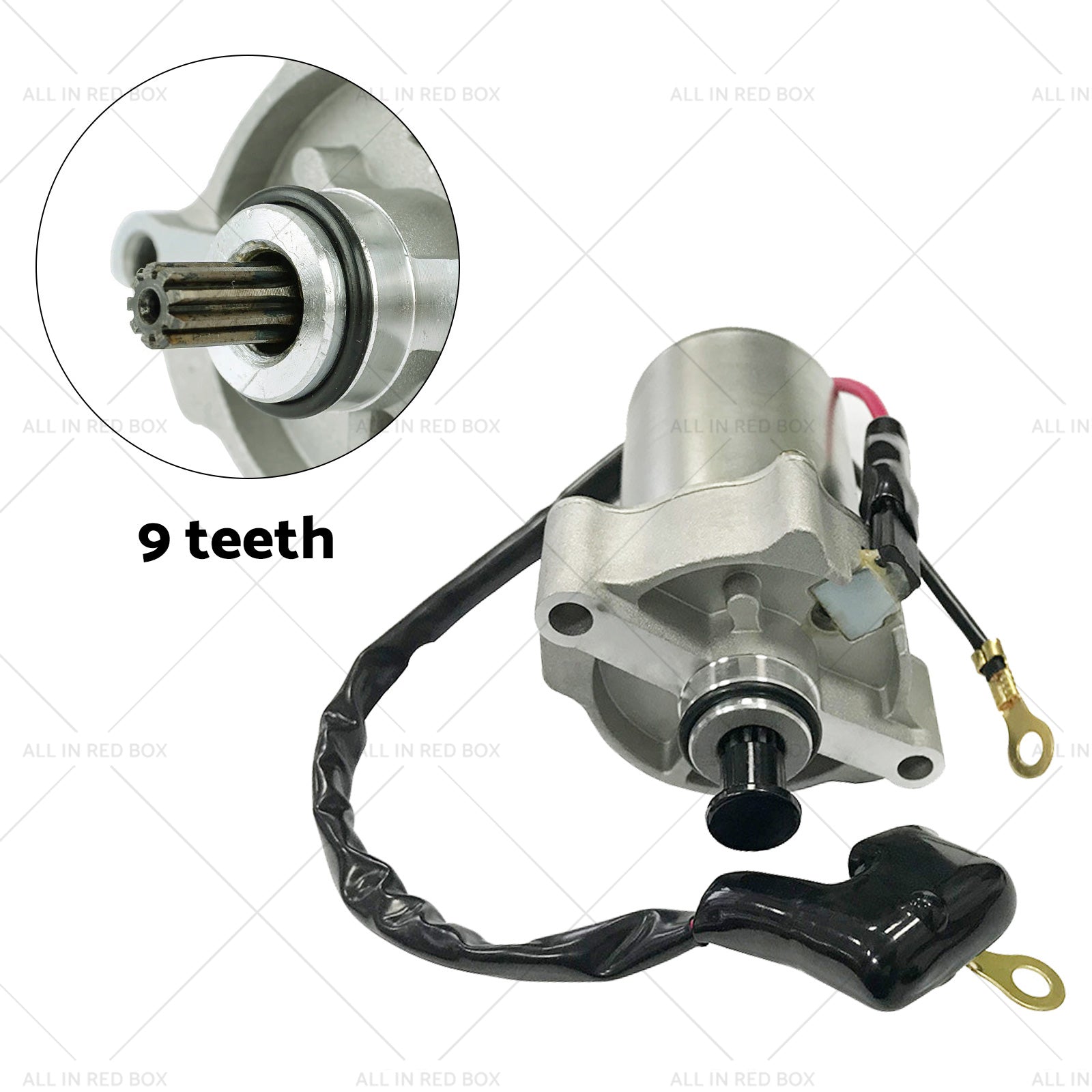 Starter Motor Suitable for Yamaha Raptor 90 YFM90R 2009–2018 90cc ATV-2