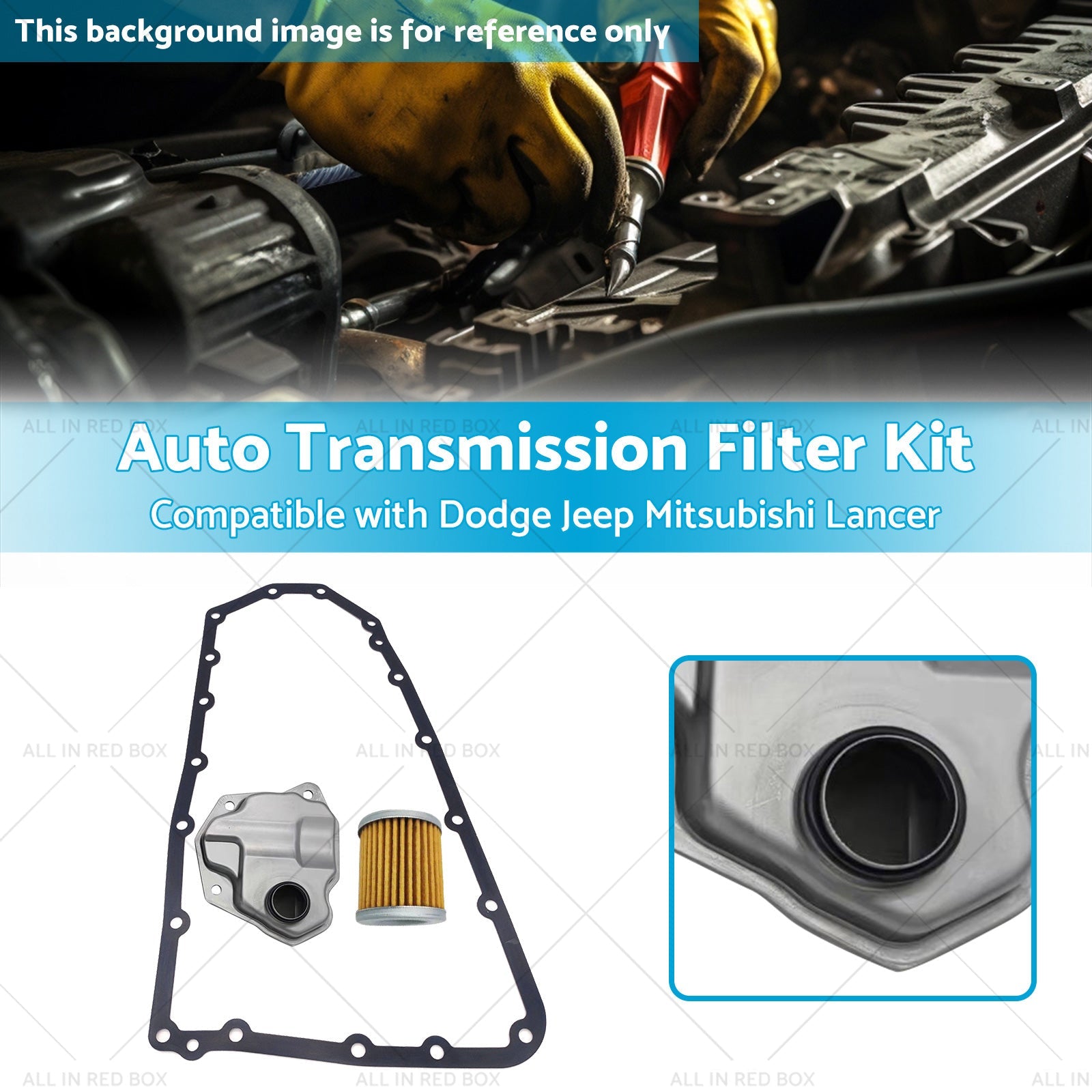 Auto Transmission Filter Kit Suitable for Dodge Jeep Mitsubishi Lancer 08-15-2