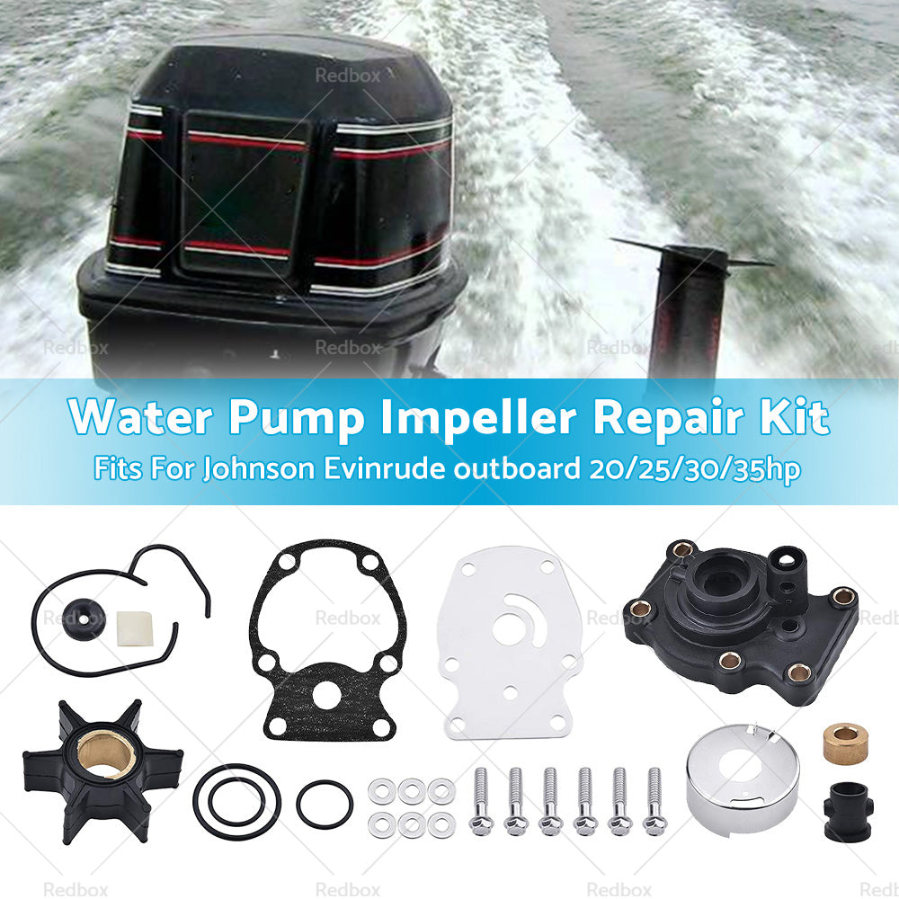 Water Pump Impeller Kit For 20hp 25hp 30hp 35hp Johnson Evinrude outboard 393630-2