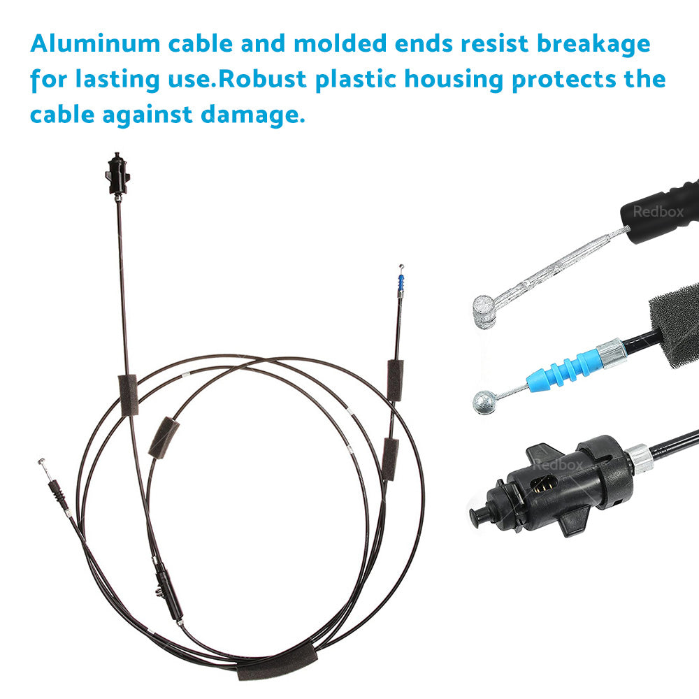 Door Lock Control Cable Fuel Lid Latch Cable Suitable for Honda Civic 2001-2005-2
